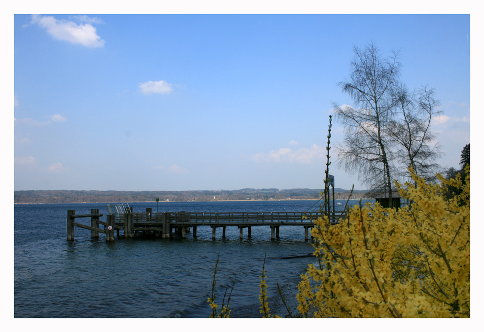 Steg am See