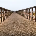 Steg am Strand