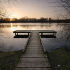 Steg am Südsee in Braunschweig