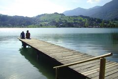 Steg am Thiersee in Tirol