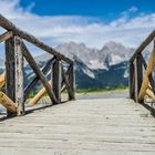 Steg am wilden Kaiser 