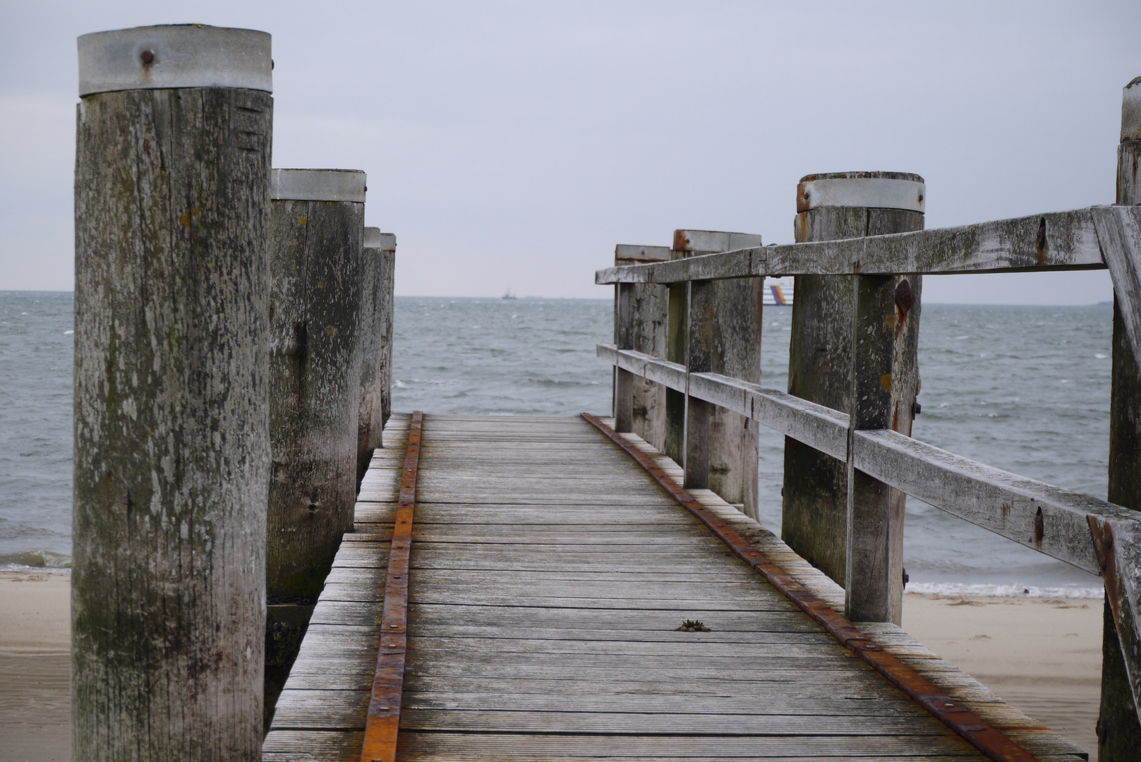 Steg an der Nordsee