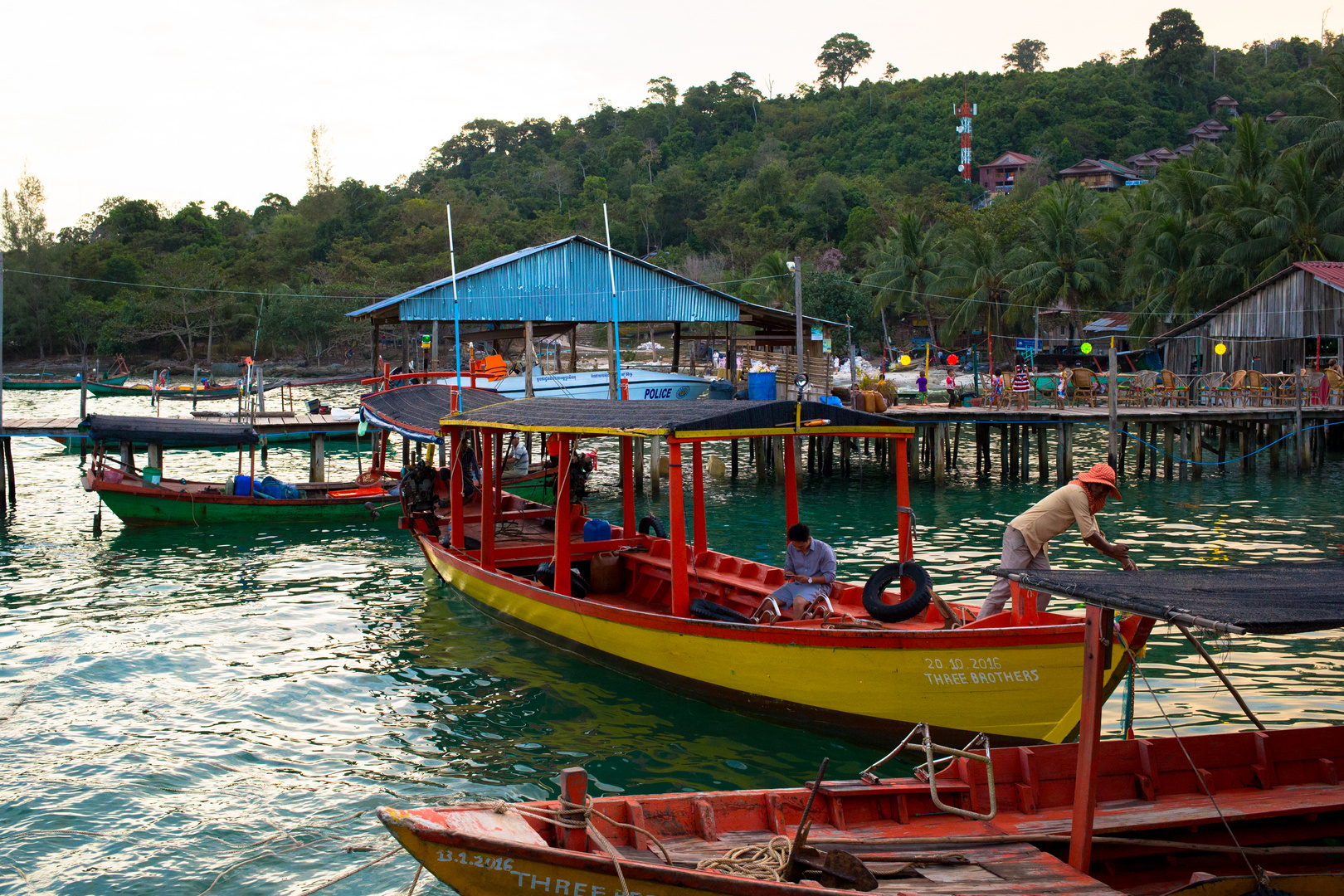 Steg auf Koh Rong