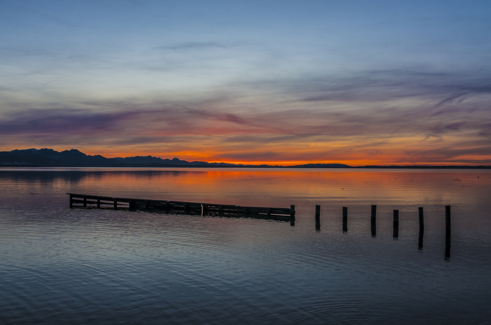 Steg im Chiemsee