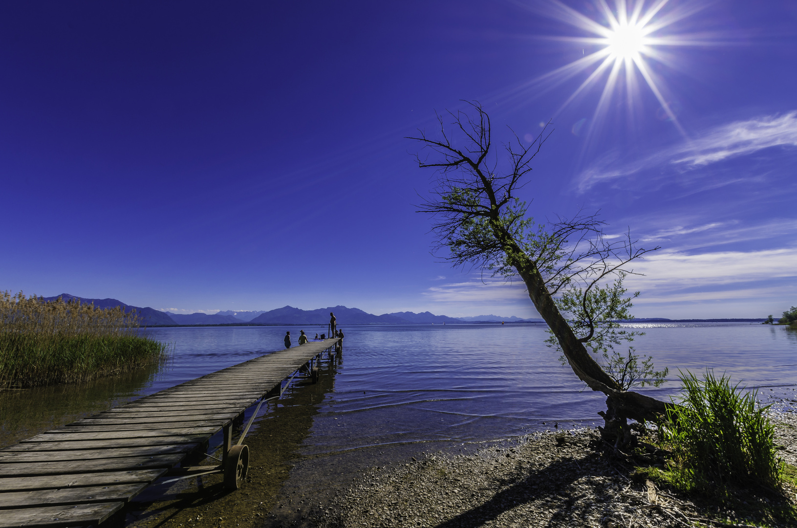 Steg im Chiemsee