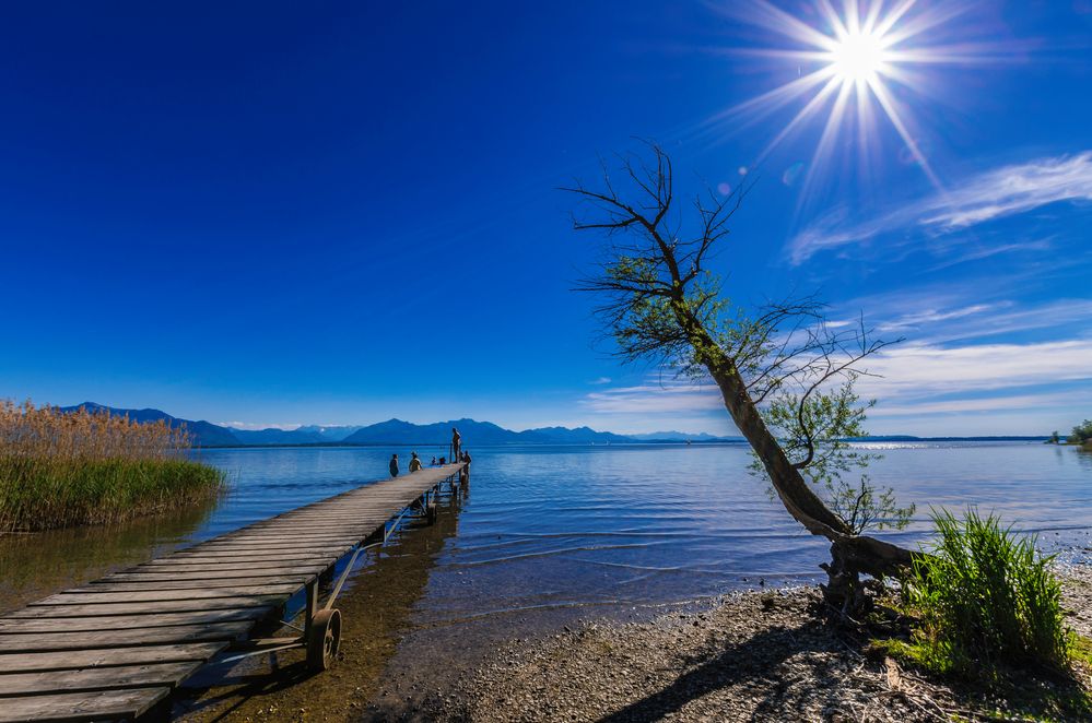 Steg im Chiemsee