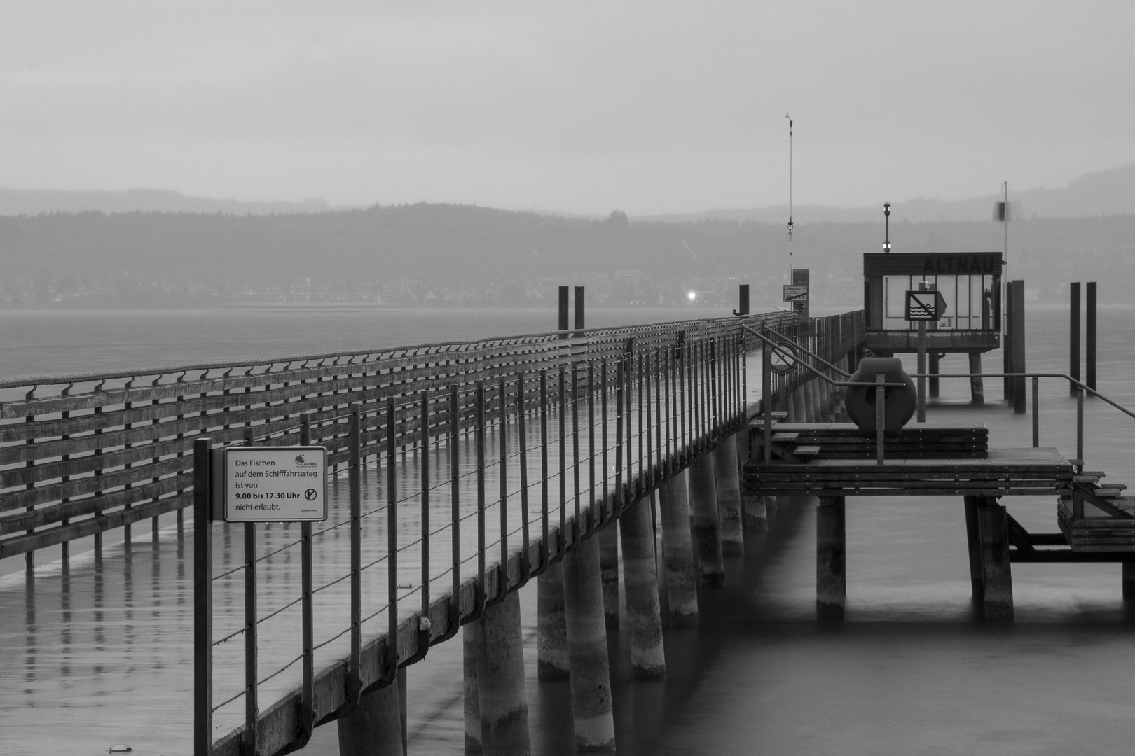 Steg in Altnau, Thurgau, Schweiz