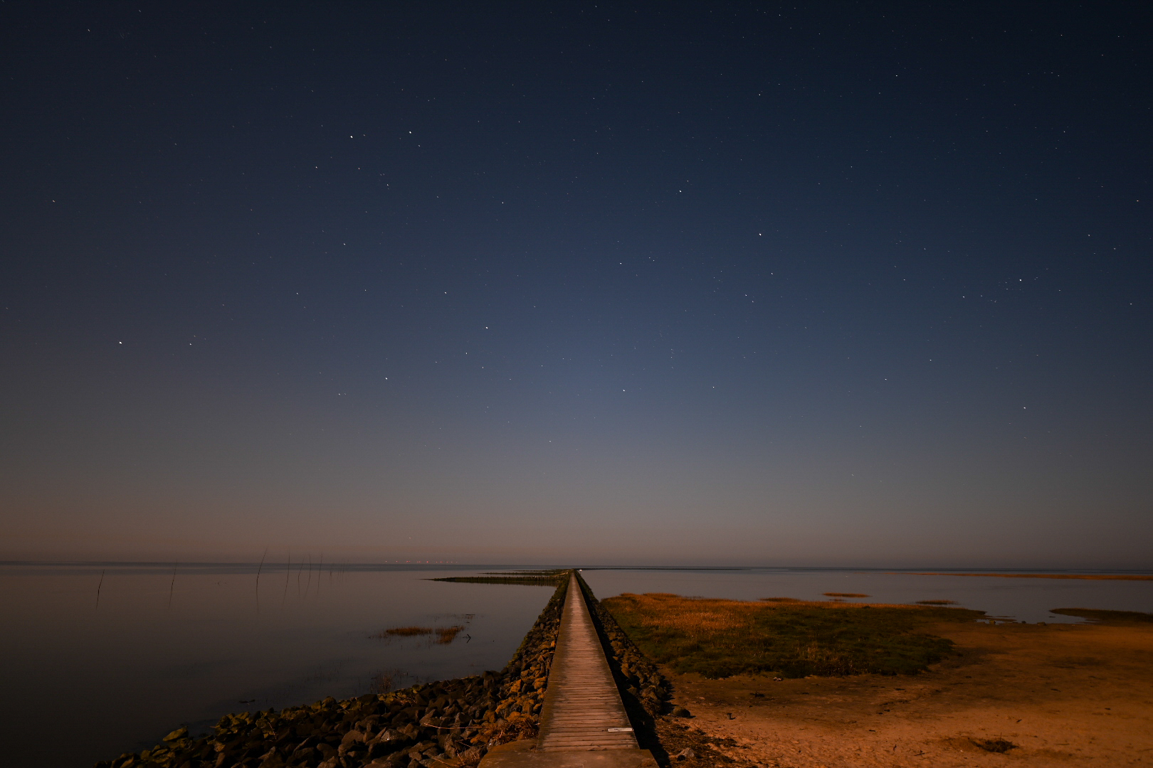 Steg in die Nordsee