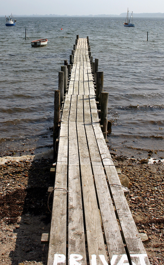 Steg in Kollund (Dänemark)