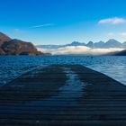 Steg in St. Gilgen - Blick über den Wolfgangsee