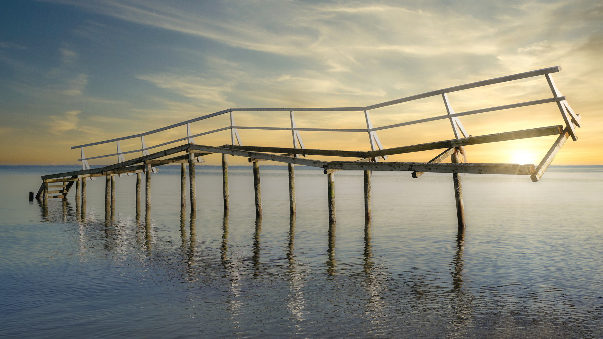 Steg vor Heiligenhafen II