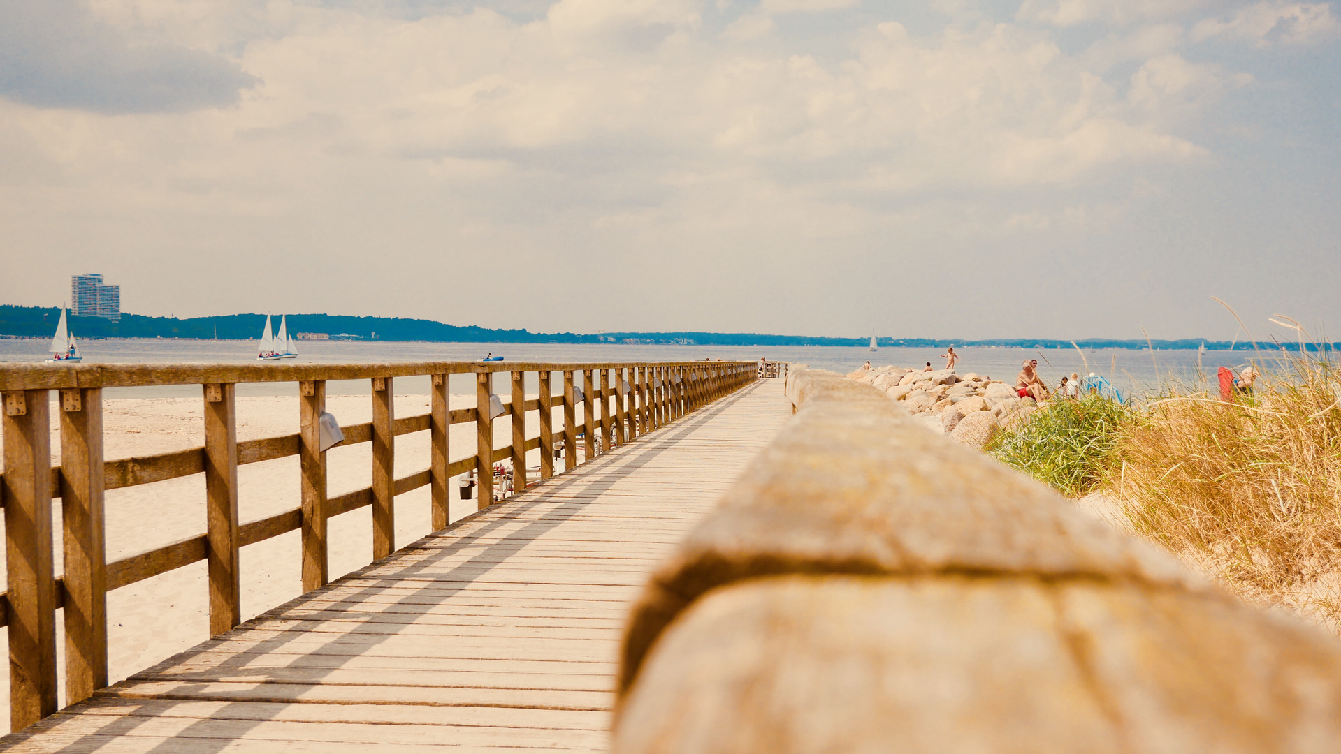 Steg zum Meer Timmendorfer Strand