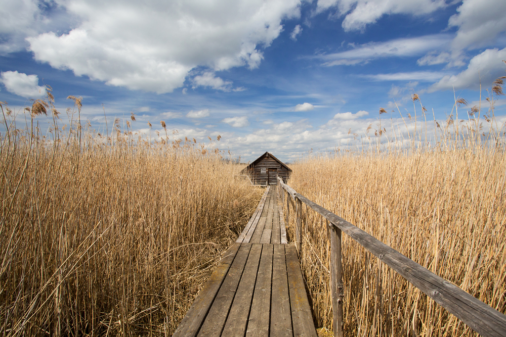 Steg zur Fischerhütte