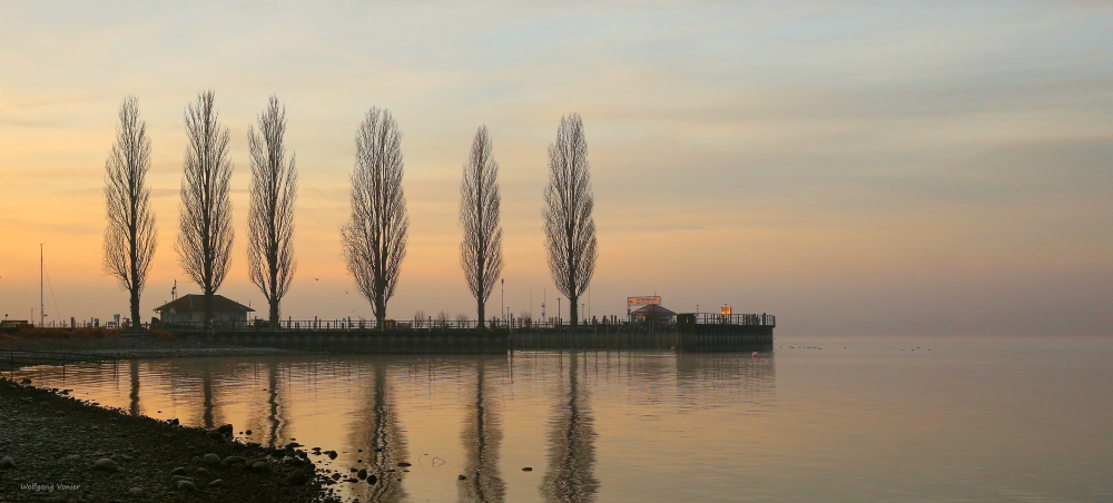 Steganlage von Unteruhldingen am Bodensee