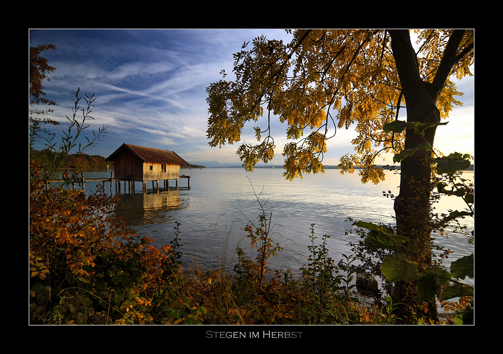 Stegen im Herbst