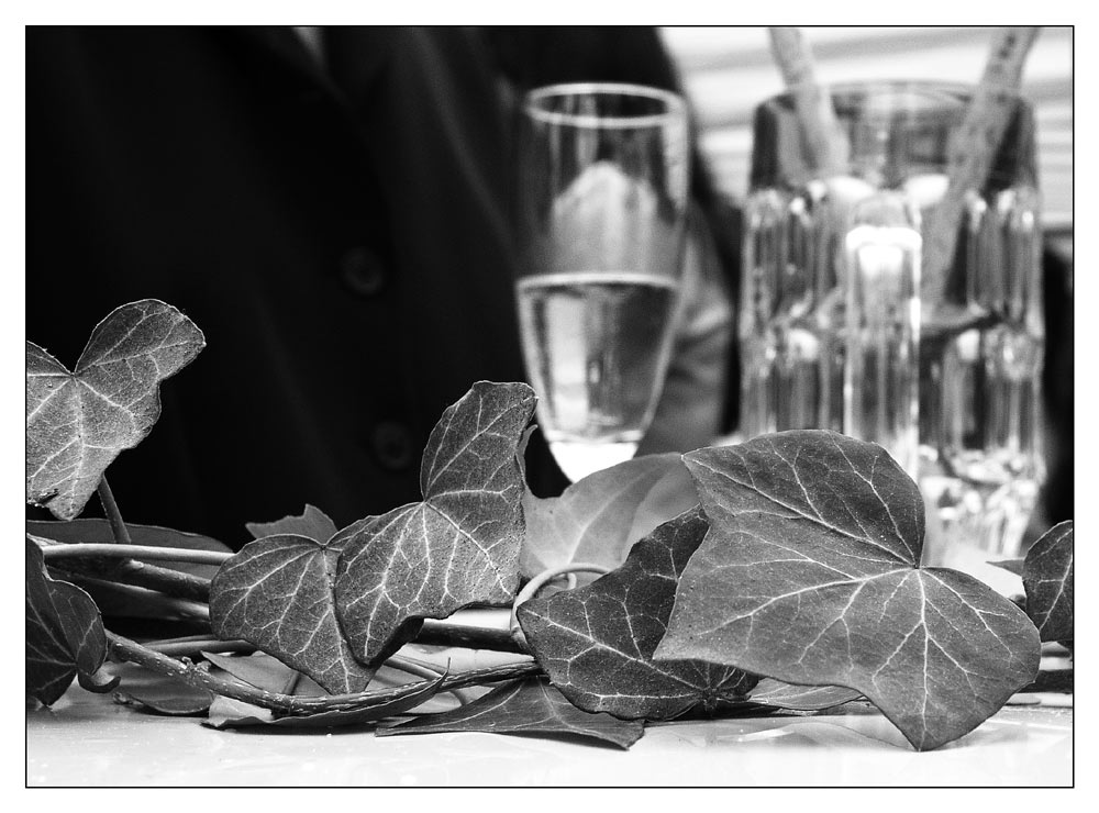 Stehempfang nach der Hochzeit