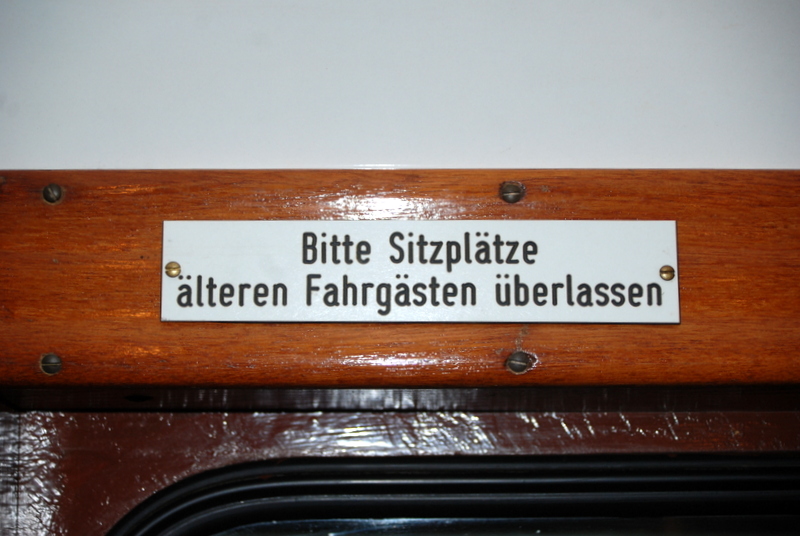 Steht das heute noch in den Bahnen???