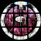 Steibis im Allgäu - Kirche "Verkärung Christi"  - Himmlisches-Jerusalem-Fenster