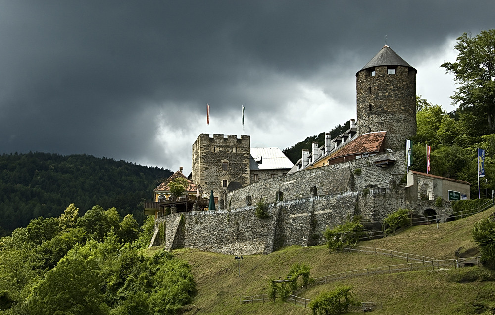 Steiermark - Burg Deutschlandsberg (Lonsperch) ...