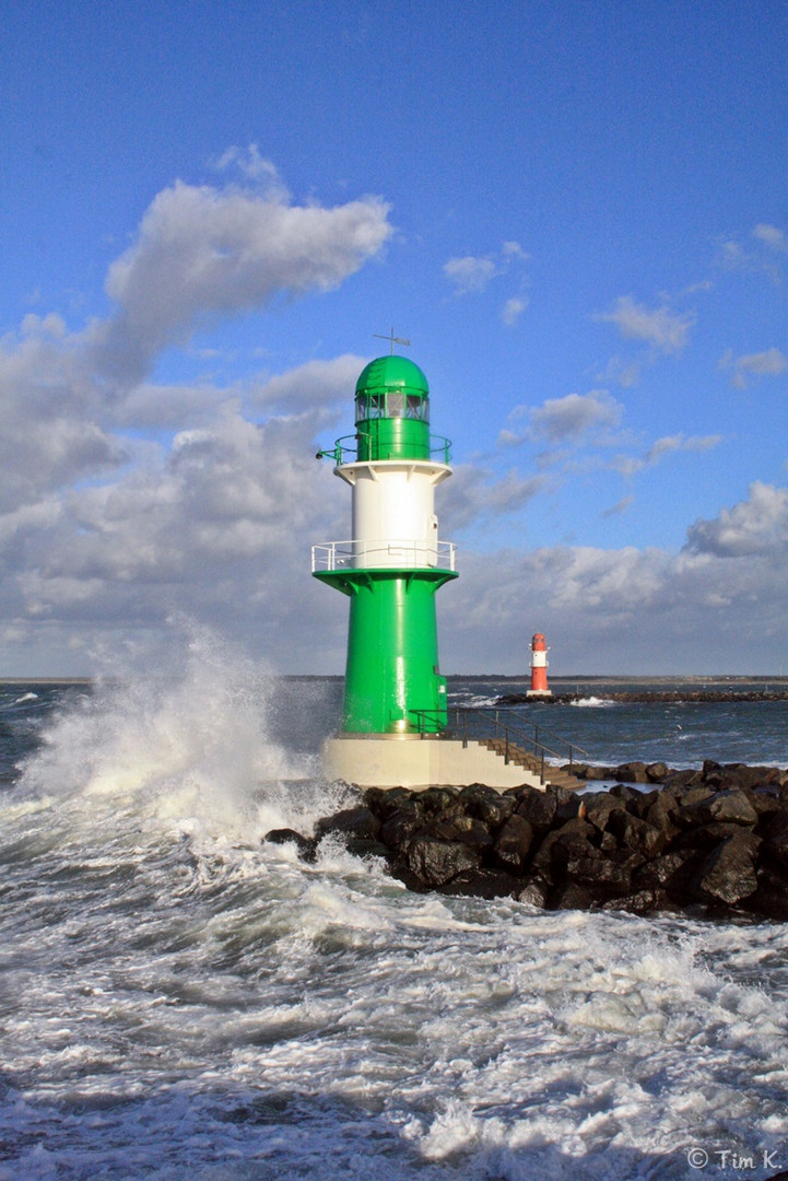 steife Briese an der Ostsee