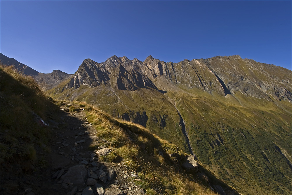 Steig zum Hochfeilerhaus