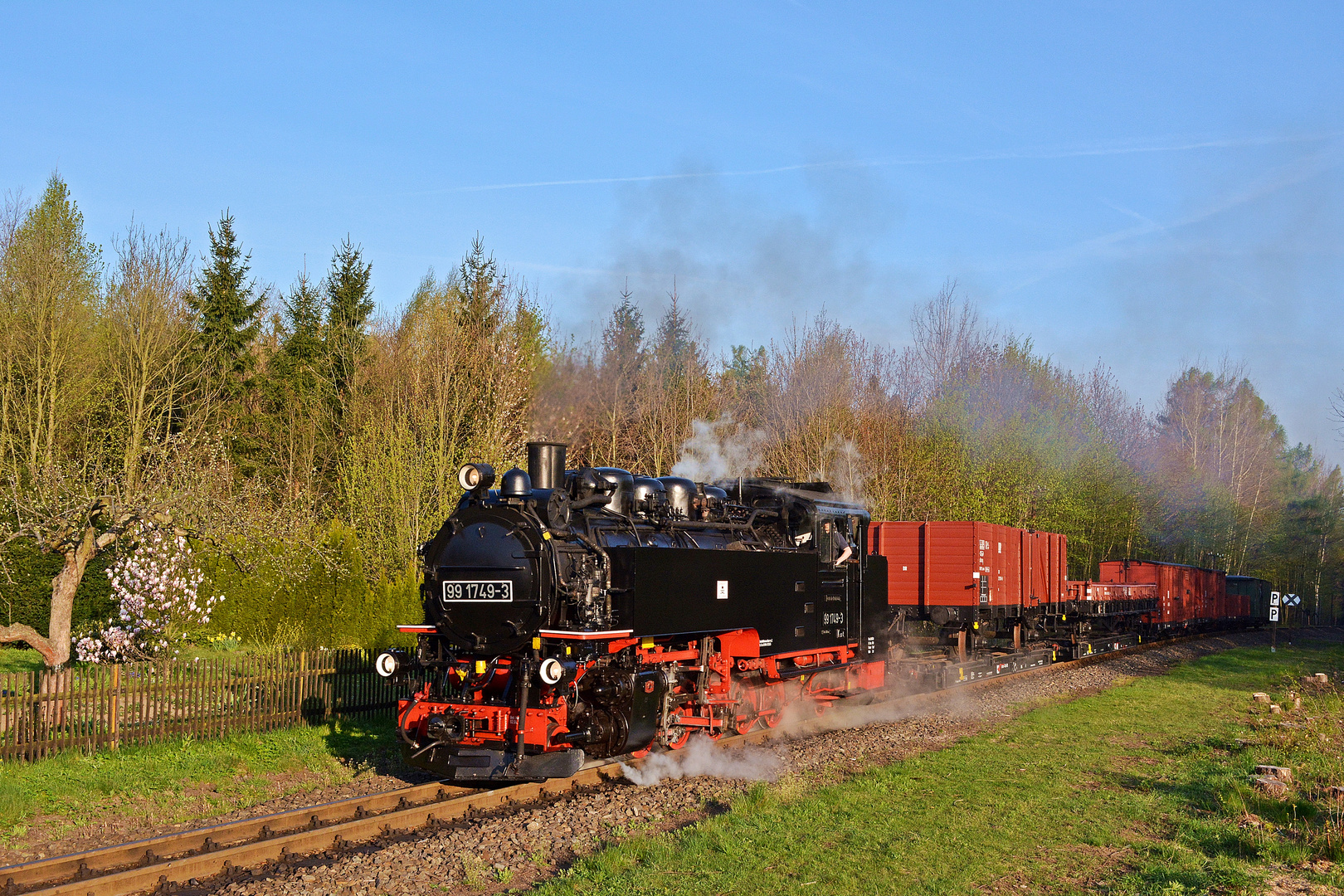 Steigung kurz vor Bertsdorf