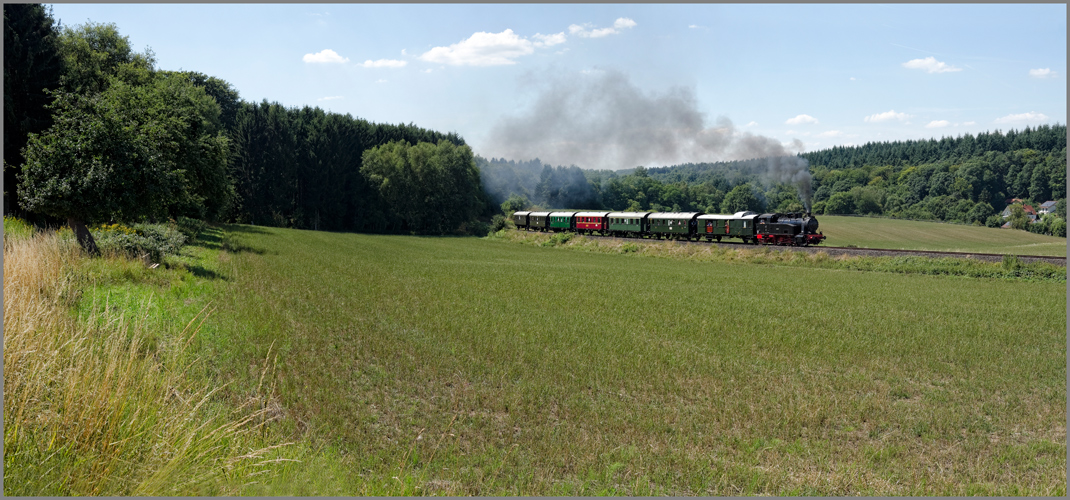 Steil bergan im Saarland