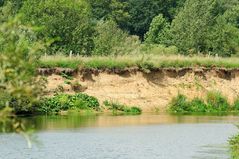 Steil- bzw. Prallhang am Ufer der Lippe zwischen Stockum und Werne.