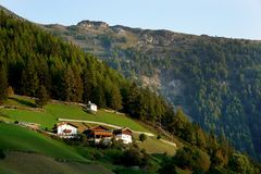 Steil, steiler am Steilsten wohnen die Bergbauern im Martelltal