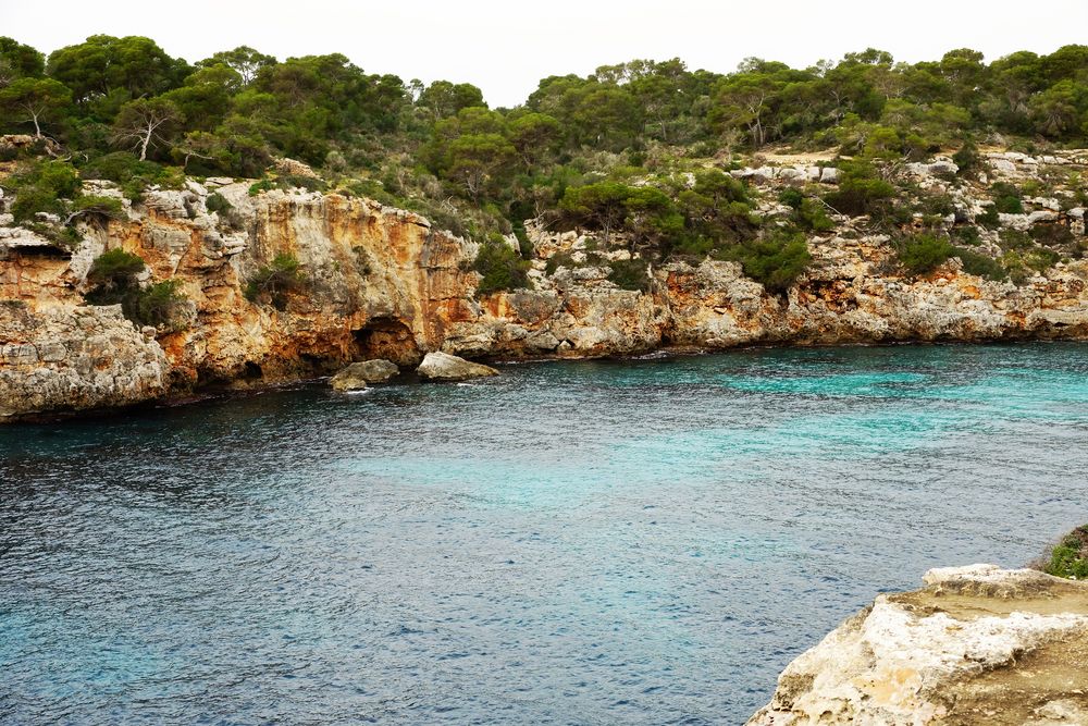 Steilbucht in Mallorca