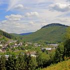 Steile Berghänge bei Lennestadt (Sauerland)