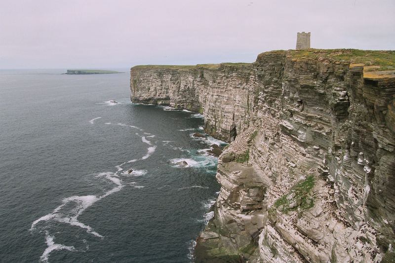 Steile Brutplätze auf den Orkney-Inseln (1997)