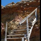 Steile Treppe - Cala Salada