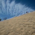 Steiler Aufstieg / Dune du Pilat