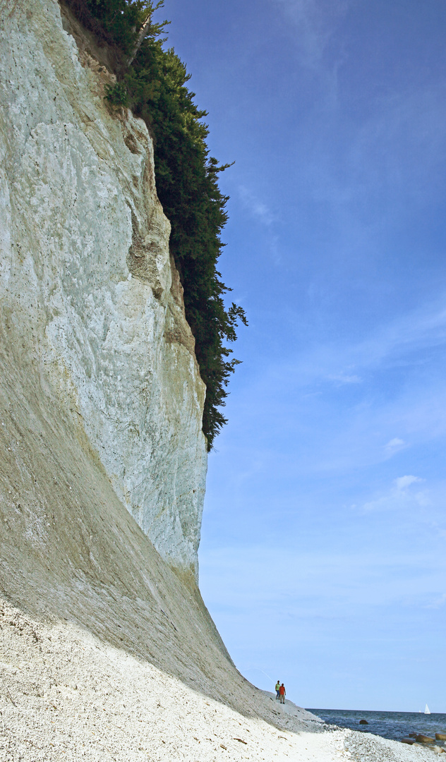 Steilhang am Königsstuhl auf Rügen