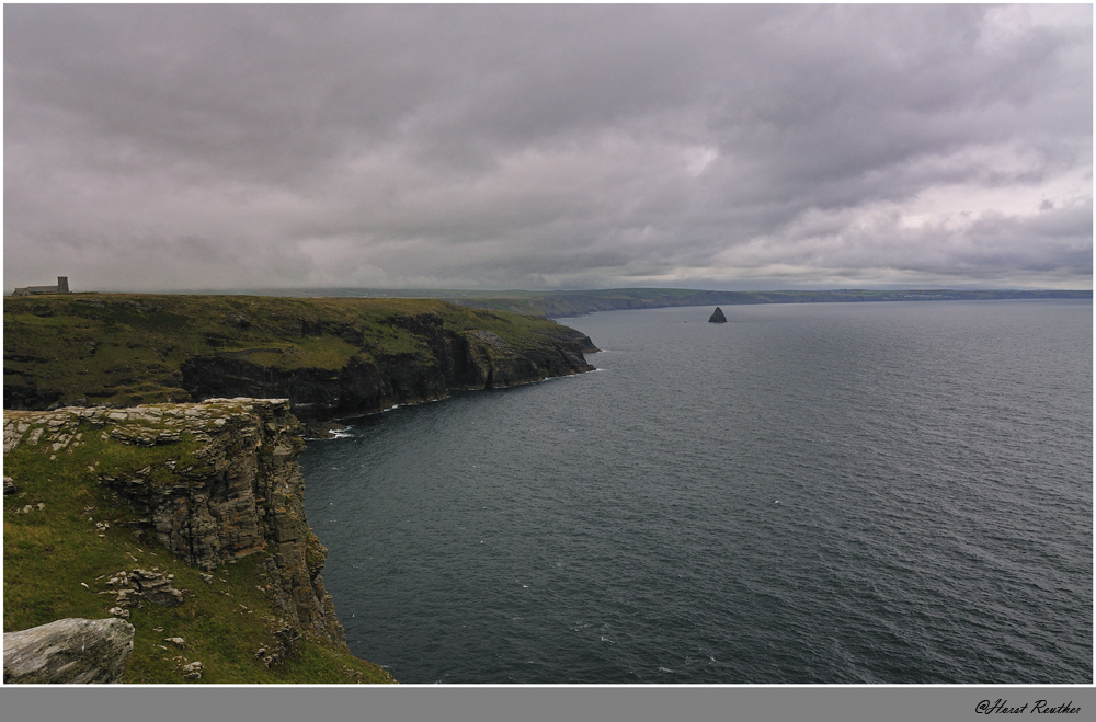 Steilküste am Atlantik in Tintagel