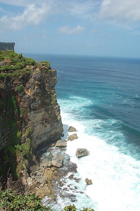 Steilküste am Uluwatu Tempel