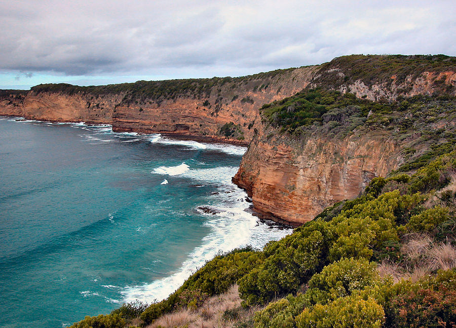 Steilküste an Cape Nelson