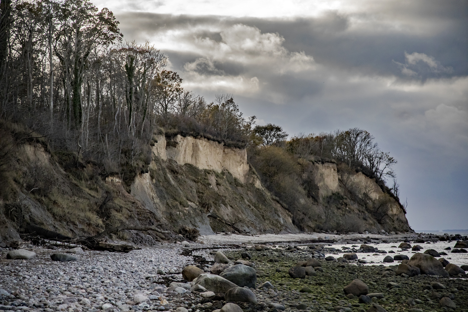 Steilküste an der Ostsee