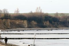 Steilküste an der Ostsee