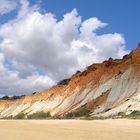 Steilküste an der Praia da Falesia (Algarve)