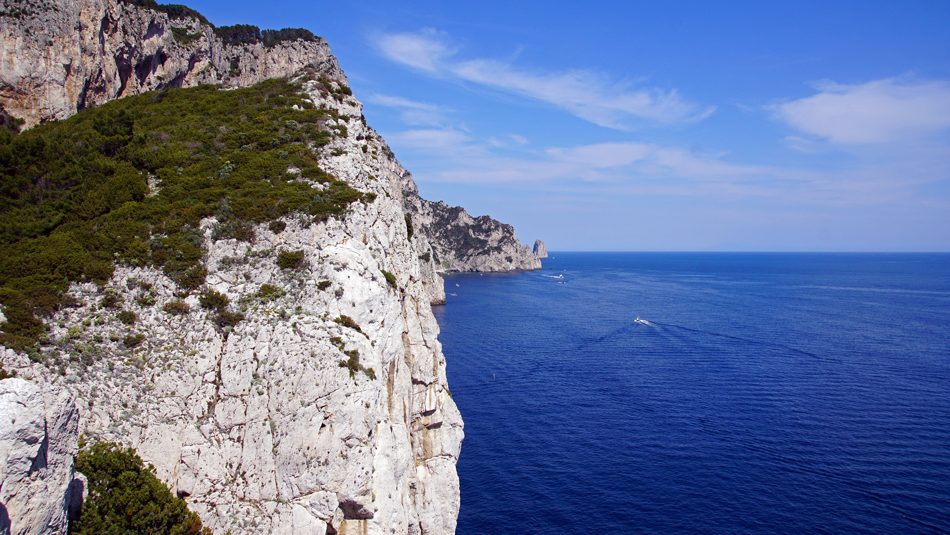 Steilküste auf Capri
