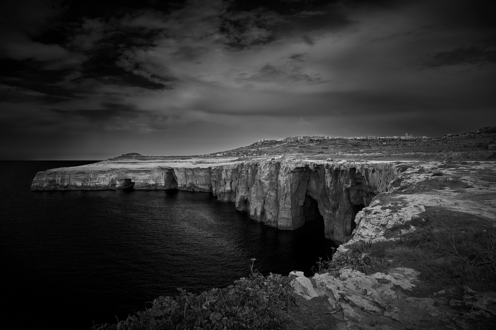 Steilküste auf Gozo