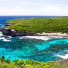 Steilküste auf Guadeloupe