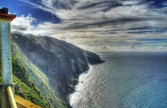 Steilküste auf Madeira