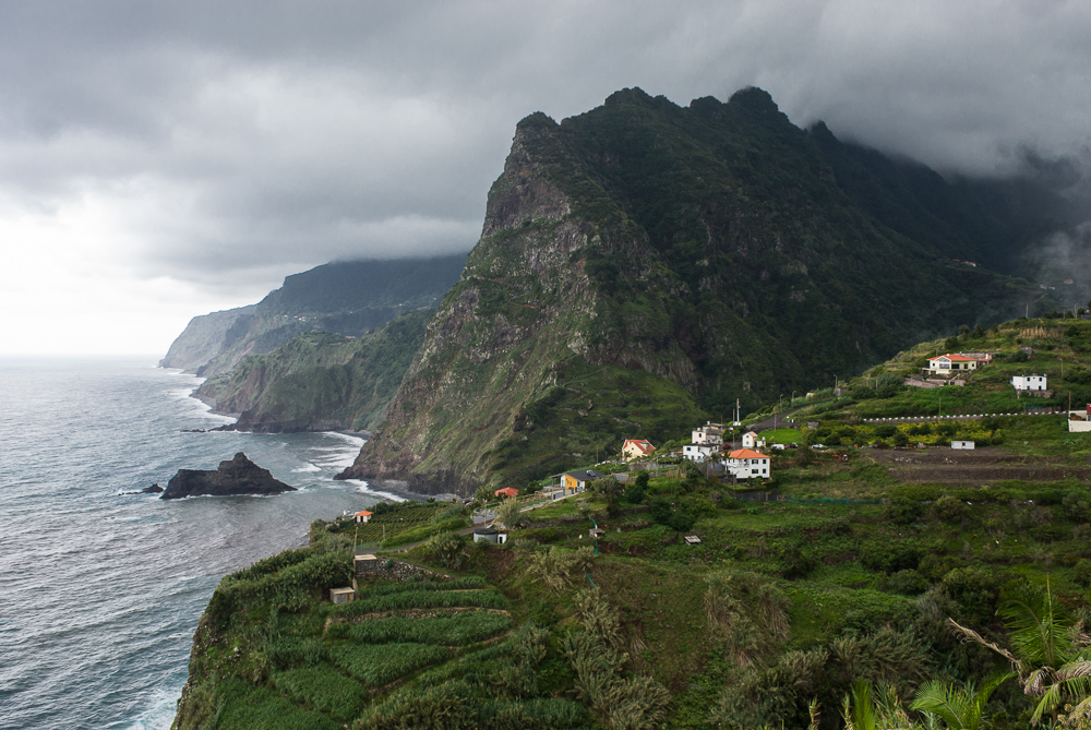 Steilküste auf Madeira