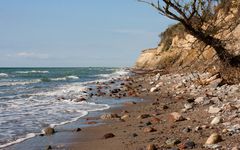 steilküste bei ahrenshoop (ostsee)