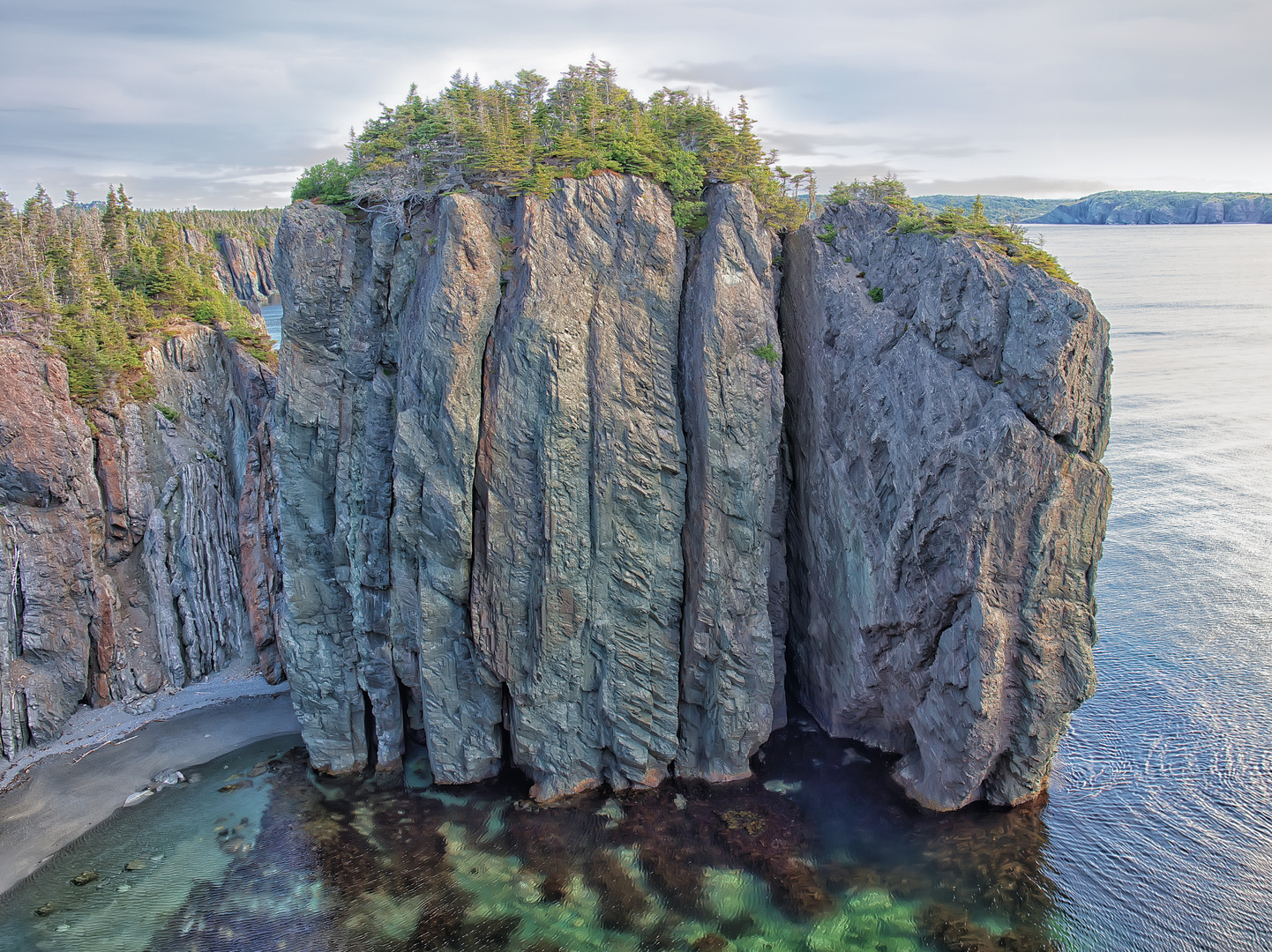 Steilküste bei Bonavista, Neufundland