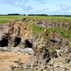 Steilküste bei Bosherston, Pembrokeshire, South Wales