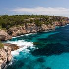 Steilküste bei Cala Santayí, Mallorca